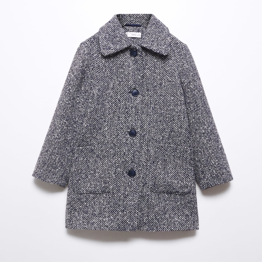 Mango herringbone coat for girls mango size 6